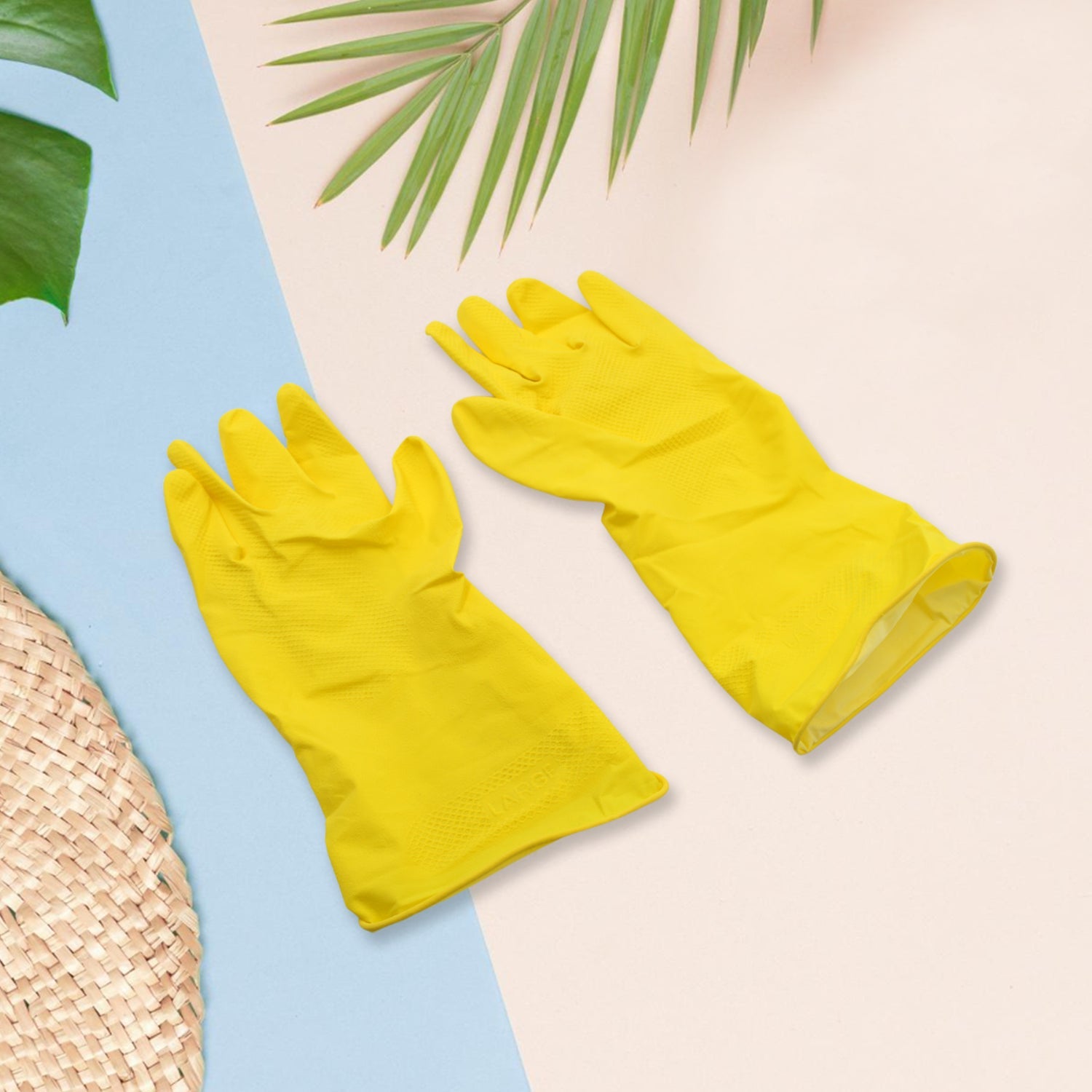 0679 Multipurpose Rubber Reusable Cleaning Gloves, Reusable Rubber Hand Gloves I Latex Safety Gloves I for Washing I Cleaning Kitchen I Gardening I Sanitation I Wet and Dry Use Gloves (1 Pair) 0679 Multipurpose Rubber Reusable Cleaning Gloves, Reusable Rubber Hand Gloves I Latex Safety Gloves I for Washing I Cleaning Kitchen I Gardening I Sanitation I Wet and Dry Use Gloves (1 Pair)